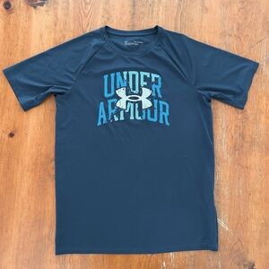 Under Armour Kids Dark Blue Graphic Tee
